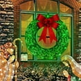 thumbnail image 6 of LED Luminous Flower Wreath 30CM Warm Light Christmas Decoration Colorful Artificial Wreath for Home Indoor Outdoor Front Door Hanging valentine decorations for home, 6 of 8