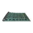 thumbnail image 2 of Ahgly Company Indoor Round Oriental Light Blue Industrial Area Rugs, 3' Round, 2 of 4