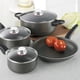 thumbnail image 4 of GOOHOCHY 3 unids cocina olla tapa manijas de reemplazo pan tapa manijas cubierta con manijas (plata), 4 of 8