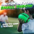 thumbnail image 2 of PlayBolt 6-Inch Mini Footballs – 5 Pack Multicolor Inflatable PVC Toy Footballs with Hand Pump for Kids & Toddlers – Indoor & Outdoor Party & Backyard Play, 2 of 8