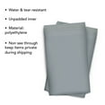 thumbnail image 5 of 6 x 9 Polymailer Polyethylene Plastic Packaging Shipping Envelopes Self Seal Adhesive Waterproof Package Mail Pouch Bags For Apparel, Clothing - Grey, 10 Packs (1000 ct), 5 of 9