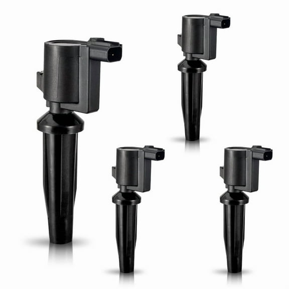 ISA Set of 4 Ignition Coil Pack For Ford Mazda Mercury Escape Focus Tribute Mariner Transit Connect Fusion Ranger MKZ CMax 2.0L 2.3L 2.5L DOHC Replacement for FD505, DG501, DG504, DG541, DG507