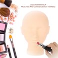 thumbnail image 4 of Face Makeup Mannequin, Silicone Firm Mannequin Head, Reliable Durable  For Makeup Practice False Eyelashes Cosmetology Training Cosmetologist, 4 of 8