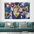 thumbnail image 3 of Movie Yu-Gi-Oh Tapestry Luxury Wall Hanging Tapestries Decor Gift For Bedroom Living Room Dormitory Aisle Mural Blanket, 3 of 8