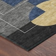 thumbnail image 3 of Addison Rugs Chantille Indoor/Outdoor Contemporary Geometric Black Machine Washable Rectangle Rug, 10' x 14', 3 of 8