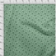 thumbnail image 3 of oneOone Cotton Poplin Mint Green Fabric Florals Sewing Craft Projects Fabric Prints By Yard 56 Inch Wide-LH2, 3 of 4