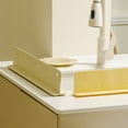 Scrub Tools for Cleaning Kitchen Sink Water Baffle Vanity Splash Proof