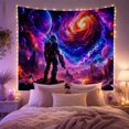 thumbnail image 2 of Mountain Lake Figure with Clad Futuristic Combat Armor, Spooky Gothic for Gothic Decor Fans, Dark Art Decor, Halloween Gift, Tapestry Wall Hanging for Bedroom and Dorm, 2 of 7