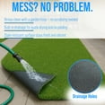 thumbnail image 4 of 31 in. Wide x Cut-to-Length — All-Weather Durable, Easy-Clean Drainage-Backed, Kid and Pet Safe, Realistic Soft Artificial Grass Runner, 4 of 13