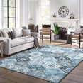 thumbnail image 4 of Runner Rug, Washable Runner Rug Non-Slip Area Rug, Stain Resistant Floor Carpet for Hallway Kitchen Doorway Bedside, 4 of 10