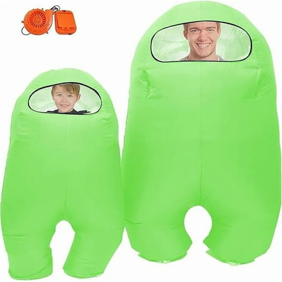 Disfraz inflable de astronauta espacial FANFX para adultos y niños