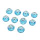 thumbnail image 1 of Agujero grande de vidrio hecho a mano para hacer joyas artesanales Azul, 1 of 9