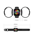 thumbnail image 4 of axGear Montre Intelligente Bluetooth avec Moniteur de Fréquence Cardiaque et de Pression Artérielle, 4 of 8