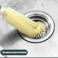 thumbnail image 6 of Cleaning Brushes Retractable Water Bottle Cleaning Brush with Curved Bristles with Hook and Handle for Glassware Mugs Food Jars Cleaning Babys Bottles, 6 of 8