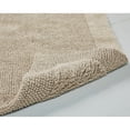 thumbnail image 4 of Better Trends 2 Piece Premium Bathroom Rug Set 100% Cotton Soft Tufted Reversible Bath Rug Water absorbent Bath Mat Ideal for Bathroom Shower and Tub Use, Edge Collection Sand (20" x 20" | 24" x 40"), 4 of 5