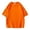 Orange, variant on Men's Summer Daily Round Neck Short Sleeved Men's Casual Short Sleeved Solid Color T Shirt Short Sleeve T Shirts for Men Big and Tall Men Shirts Men Anime T Shirts Turtle Neck Top for Men