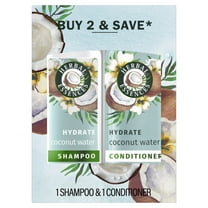 Herbal Essences Moisturizing Shampoo and Conditioner Set, Coconut Water and Jasmine, 27 fl oz