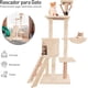 thumbnail image 2 of Torre para Gatos Bluelander 1.4 m, Múltiples Niveles, Beige, 2 of 5