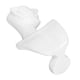 thumbnail image 4 of Soporte de busto ANGGREK exhibición collares resina blanca, 4 of 8