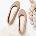 thumbnail image 3 of Women's Wide Width Ballet Flats - Casual Comfortable Round Toe Plus Size Flat Shoes, 3 of 6