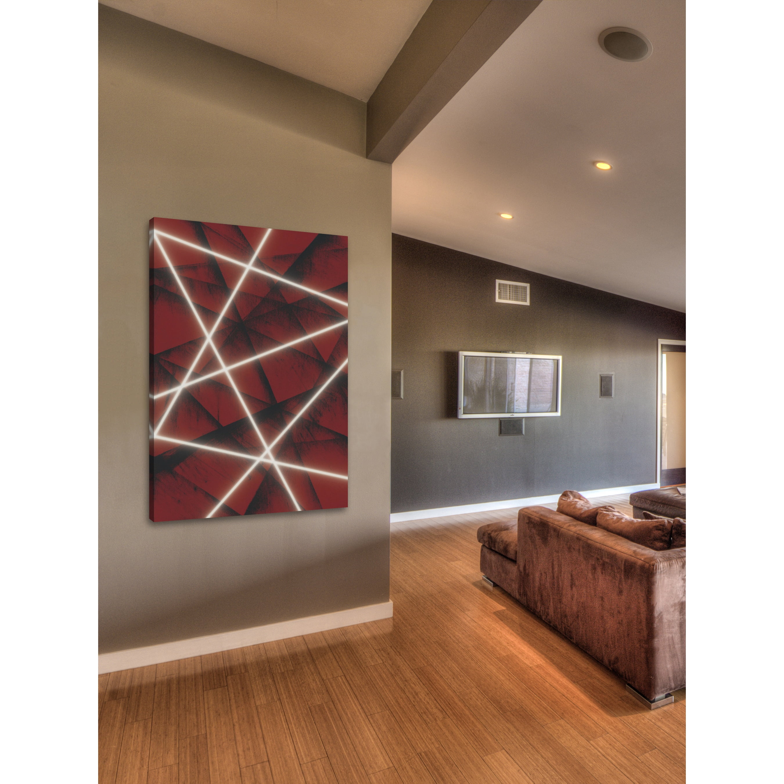 Marmont Hill "New Halen" by Bryon White Painting Print on Wrapped Canvas