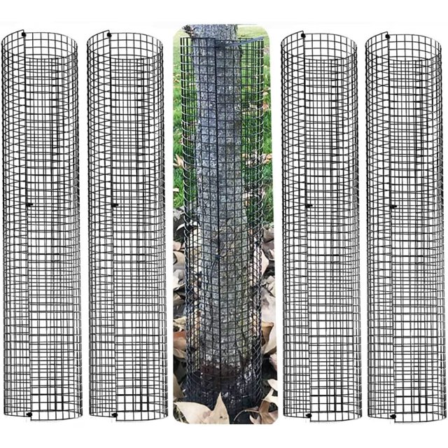 2 Feet Metal Tree Guard Trunk Protector from Rabbits Animals Deer