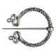 thumbnail image 3 of Broche de anillo ss Broche Prenda Pin de chal Plata antigua 3, 3 of 6