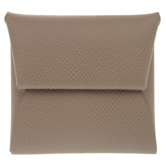 Pre-Owned Unused Hermès Bastia Epsom Leather Coin Case Wallet with W Stamp (Made in...