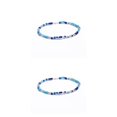 thumbnail image 1 of Qarigey de tobillo con cuentas de arroz, cadenas de tobillo duraderas simples y creativas, tobilleras elegantes multiusos para mujer, decoración treinta y nueve 2piezas Qarigey CBP200827, 1 of 6