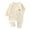 White, variant on XDZJLR Baby Boy Girl Outfits Cotton Dress Jacquard Dress 0-6 Months Romper Green 0-1 Months