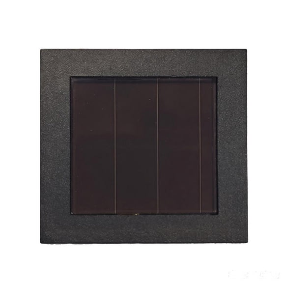 Solar Lantern Light Replacement Top,Waterproof Solar Lantern Replacementfor Outdoor Hanging Lanterns,Replacement SolarLight Parts,Square SolarLamp Led Accessories for Garden Patio Walkway Yard