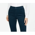 thumbnail image 2 of Charter Club Women's Lexington Corduroy Tummy Control Pants Blue Size 12, 2 of 3