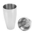 thumbnail image 4 of Coctelera de acero inoxidable 304, diseño con abertura, coctelera, herramientas de mezcla de cócteles para bares, restaurantes, uso doméstico, 4 of 14