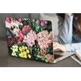 thumbnail image 1 of KSK KAISHEK Hard Shell Only for MacBook Pro 15"( Retina Display, 2016-2019) Model A1990/A1707 Flower 1417, 1 of 5