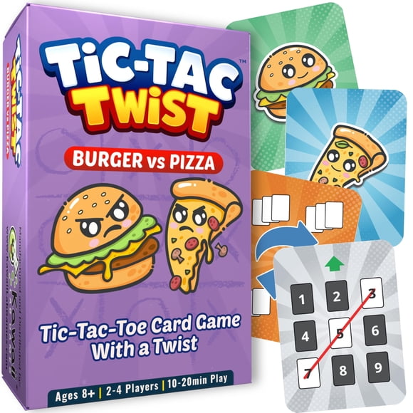 Juego de cartas KAWAII LAB GAMES Tic Tac Twist diversión familiar