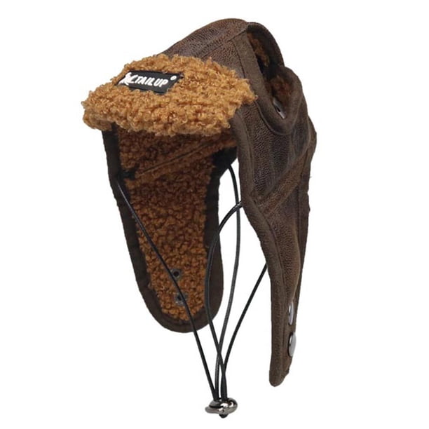 EeaseMX Disfraz de mascota, maquillaje creativo, sombrero decorativo para perro y gato (café, talla M)