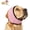Pink, variant on Noise Cancelling Ear Wrap, Dog Ear Muffs Noise Protection Firework Thunder Vacuum, Dog Head Wrap, Adjustable Dog Ear Protection Wrap for Dog Bathing Grooming Thunder Storm (Pink, Large)