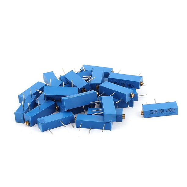 3006P-104 Precision Trimpot 100K Ohm Multiturn Variable Resistor 25 Pcs ...