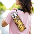 thumbnail image 6 of 20 Oz Sunflower Coffee Tumbler Double Wall Insulated Stainless Steel Water Bottle | Metal Reusable Thermoses Flask with Cup Cap | Leak & Sweat Proof with Anti-Dust Lid, 6 of 7