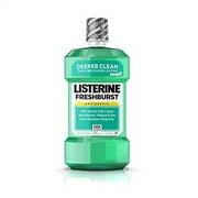Johnson and Johnson Listerine Freshburst Antiseptic Mouthwash Bottle, 1 Liter, 3 Pack