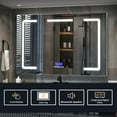 thumbnail image 5 of Lexora Home Lesina 48" x 36" LED Medicine Cabinet with Defogger, 5 of 6