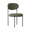 thumbnail image 3 of Better Homes & Gardens Boucle Dining Chairs, Olive, 2 Pack, 3 of 13