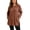 Orange, variant on Plus Size Women's Tunic Tops Ribbed Knit Crewneck Long Sleeve Side Split Fall Soft Brushed Stretchy Relaxed Sweater XL-5XL