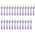 thumbnail image 1 of Adornos de cristales coloridos, máquina de arcoíris, candelabro de cristal, prismas, colgantes de gota de carámbano, 25 uds., 1 of 5