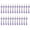 Purple, variant on 25pcs Crystals Ornament Colorful Rainbow Maker Crystal Chandelier Prisms Icicle Drop Pendants