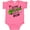 Hot Pink, variant on Inktastic Going Golfing with My Mom Kids Golf Boys or Girls Baby Bodysuit