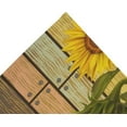 thumbnail image 3 of Coolnut Sunflowers on Wooden Board Tapestry Aesthetic Tapestry Wall Hanging 60" x 40" Inches Home Decor Gifts, 3 of 6
