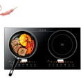 Miumaeov Double Induction Cooker, Electric Cooktop Stove, LCD Digital