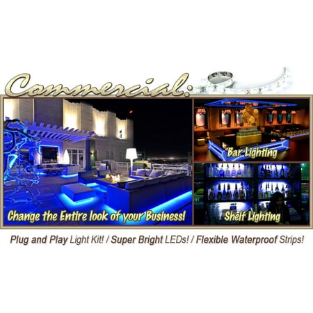 Kapsco Moto 6 Ft Blue Jewelry Display Dj Stage Led Strip Lighting Led Strip Lighting