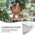 thumbnail image 7 of HONMEET Iron Flower Rack Plant Pot Stand Black Storage Plant Lovers Home Decoration 1Set, 7 of 7